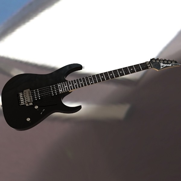 3d model ibanez guitar - guitar Ibanez RG320 by Zolbat